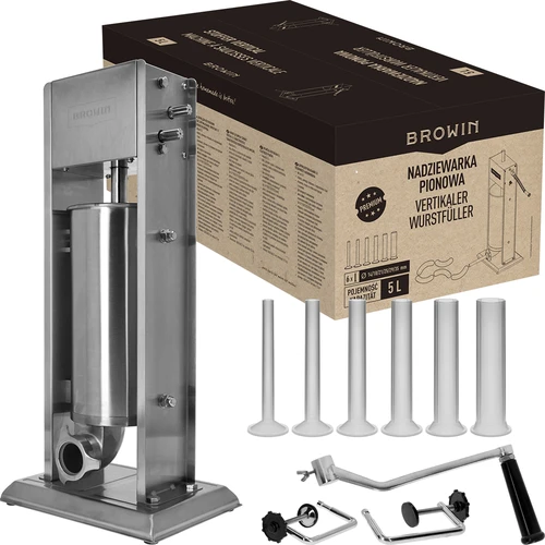 Premium vertikal korvstoppare 5 L - 2