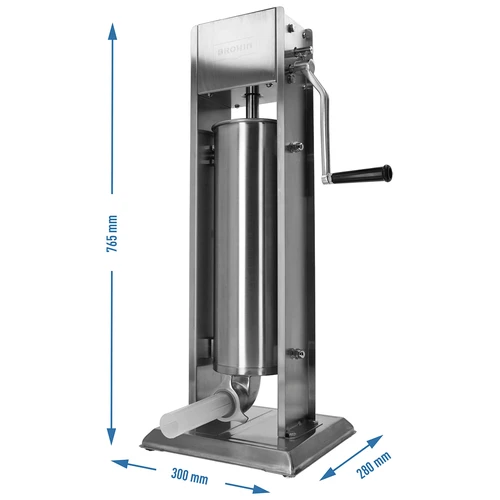 Premium vertikal korvstoppare, 7 L - 12