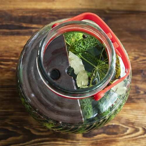 Presssten för tunnor, keramik, fi 22 cm - 9