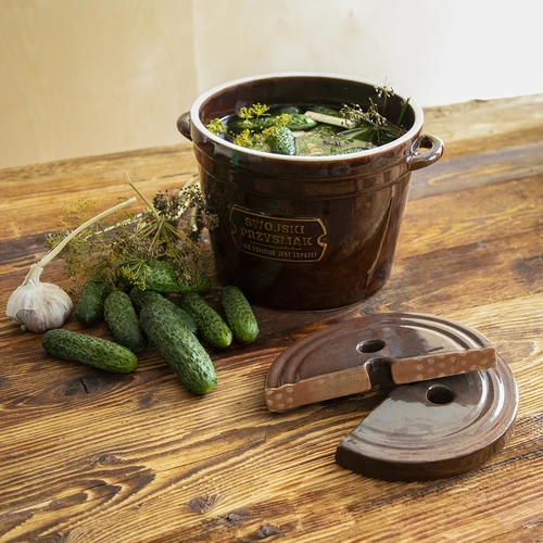 Presssten för tunnor, keramik, fi 22 cm - 8