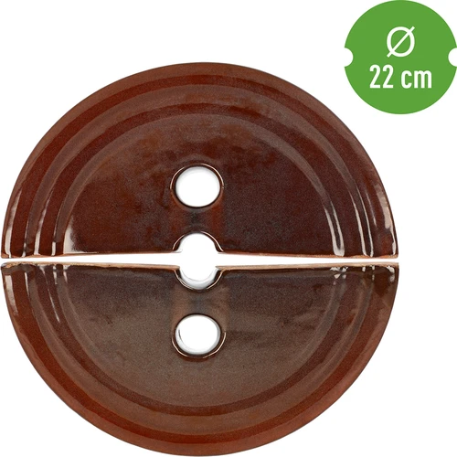 Presssten för tunnor, keramik, fi 22 cm - 4