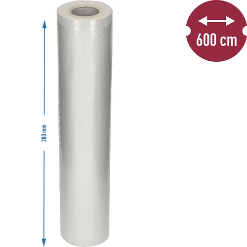 Räfflad vakuumslang på rulle – till vakuumförpackare, 28 x 600 cm - 6