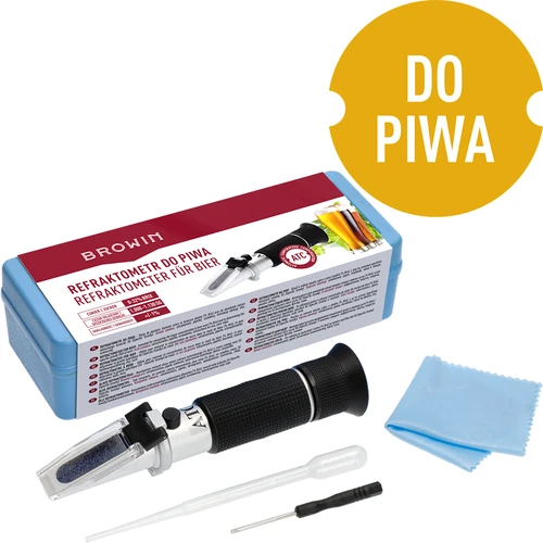 Refraktometer för öl