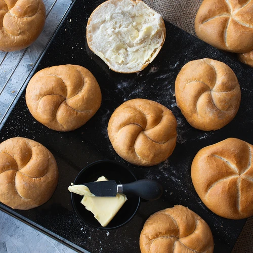 Rektangulär granitpizzasten 37 x 35 cm - 12