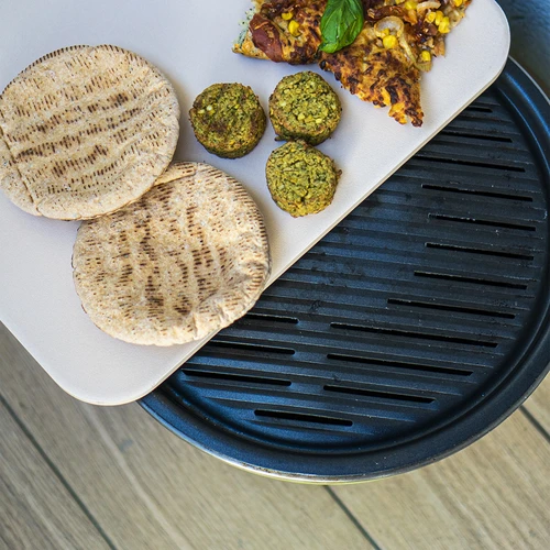 Rektangulär pizzasten, tillverkad av kordierit, - 38 x 30,5 cm - 15