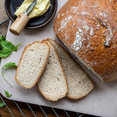 Rektangulär pizzasten, tillverkad av kordierit, - 38 x 30,5 cm - 16