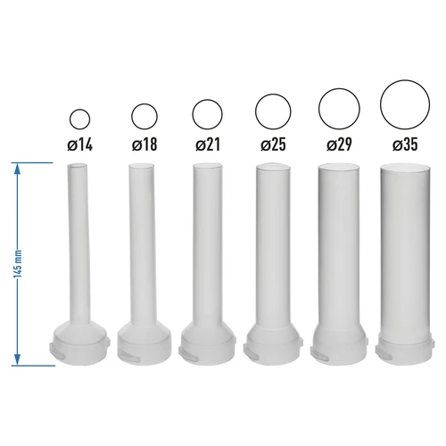 Reservtrattar för vertikal fyllningsmaskin Browin på 5 kg, 6 st. - 4