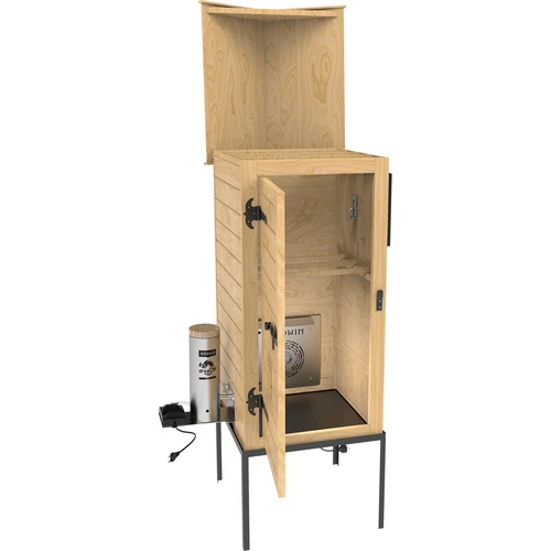 Rök 200 L dragON Larch E21 - av lärkträ, med elektrisk värmemodul och styrenhet - 7