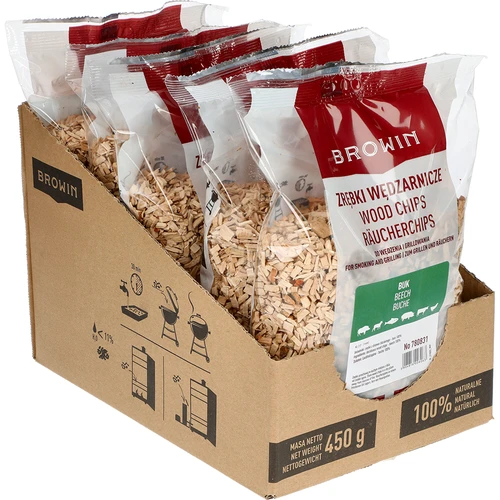 Rökflis (100 % bok) klass 2 - 450 g X5