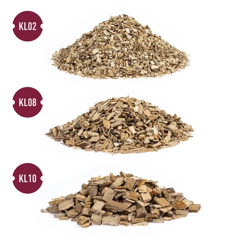Rökflis för rökning, al och bok, 15 kg, medelstorlek KL8 - 2