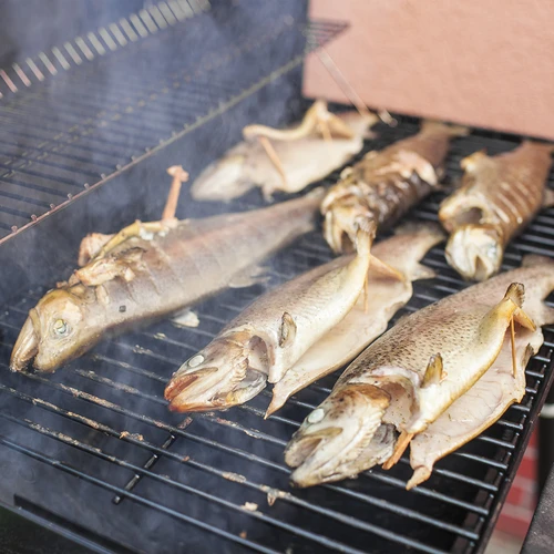 Rökflis för rökning/grillning, ek, 450 g, kl. 8 - 13