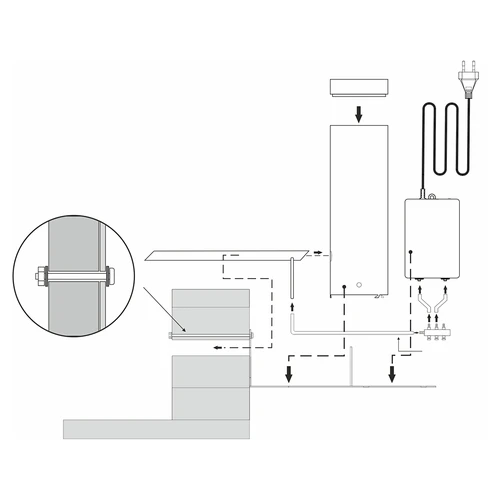 Rökgenerator dragON JET 1 LONG med elektrisk pump - 9