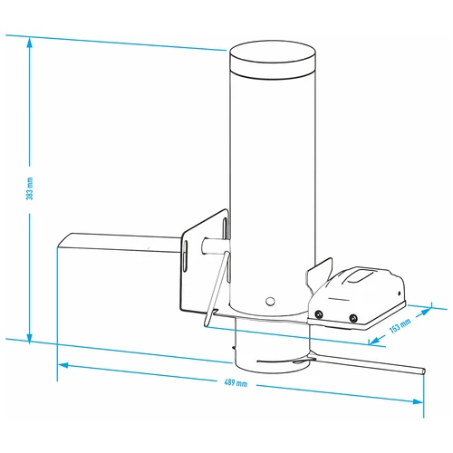 Rökgenerator dragON JET 2 LONG med asklåda - 10