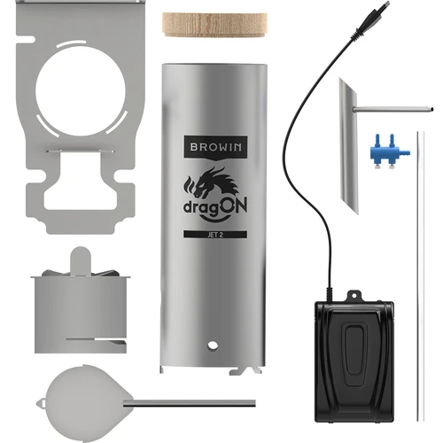 Rökgenerator dragON JET 2 med asklåda och pump - 6