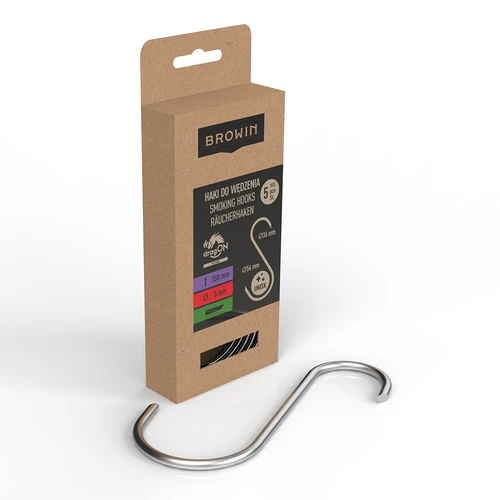 Rökkrokar – S, snedkapade 45° 5 mm x 150 mm 5 st. - 2