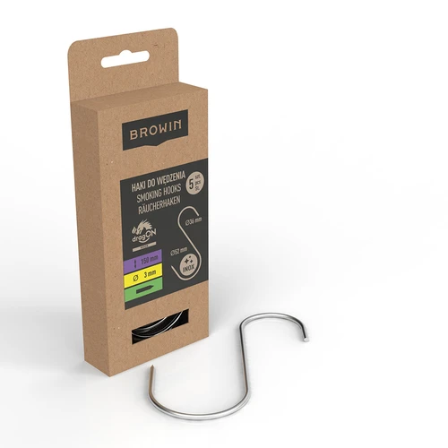 Rökkrokar S – vässade 3 mm x 150 mm, 5 st. - 2