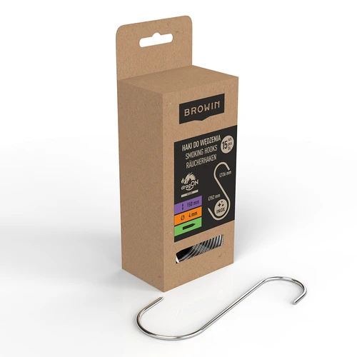 Rökkrokar - S, vässade 4 mm x 150 mm, 15 st. - 2