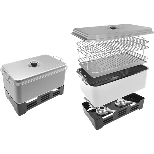 Rökskåp för balkong – Familjemodell - 4