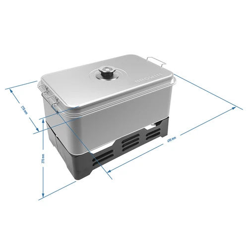 Rökskåp för balkong – Familjemodell - 6