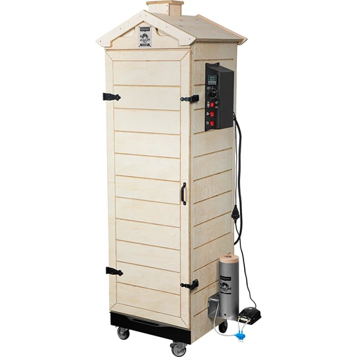 Rökugn dragON PLYWOOD NATURE – ramlös, modulär, med digital styrenhet, 320 L - 2