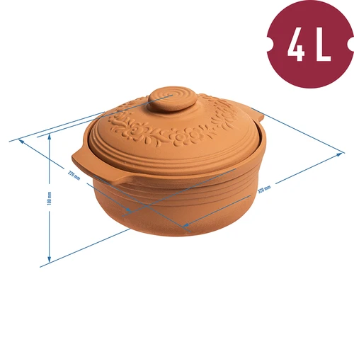 Romersk gryta rund 4L - 5