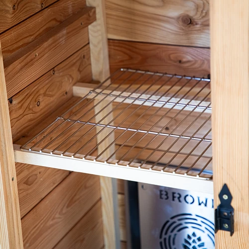 Rostfri grill för dragON 330339, 330341, 330340, 330360 trä-/plywoodrök - 5