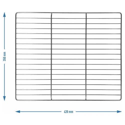 Rostfri grill för dragON 330339, 330341, 330340, 330360 trä-/plywoodrök - 4