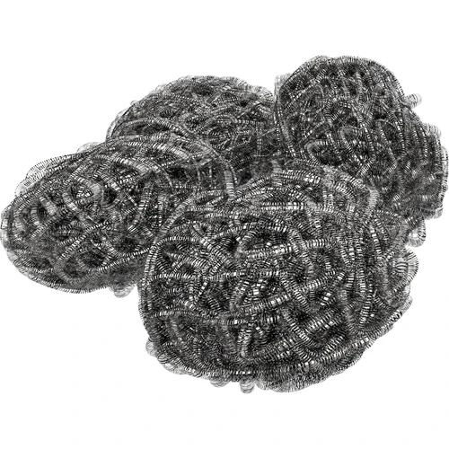 Rostfria skrubborstar - 12 st.