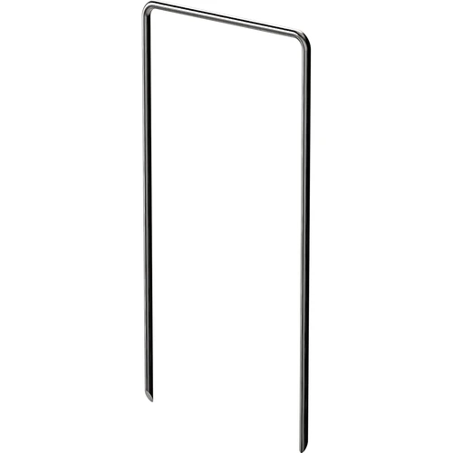 Rostfria U-formade pinnar för fiberduk - 100 st. - 3