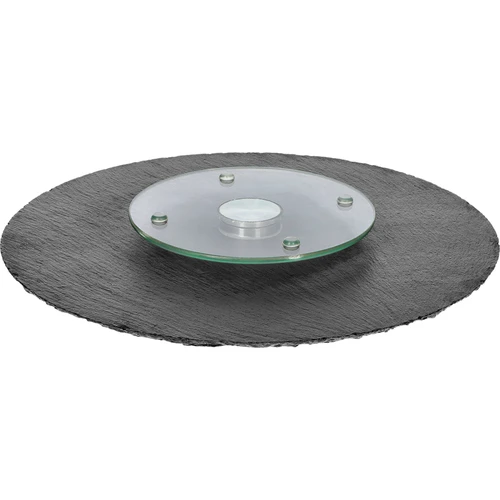 Roterande skifferbricka fi30cm - 7