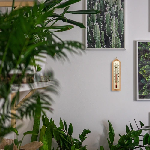 Rumstermometer med guldskala (-10°C till +50°C) 16cm - 5