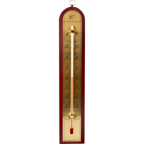 Rumstermometer med guldskala (-10°C till +60°C) 28cm mix - 2