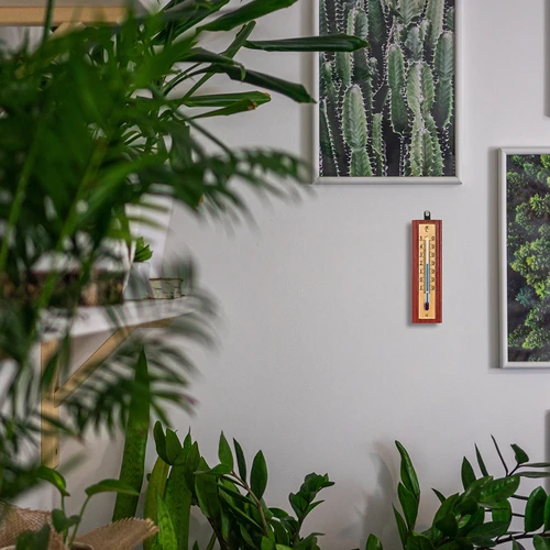 Rumstermometer med gyllene skala (-10°C till +50°C) 12cm - 6