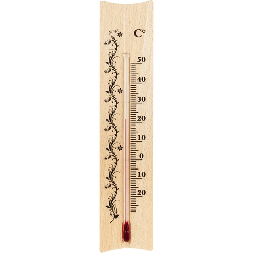 Rumstermometer med mönster (-20°C till +50°C) 18cm