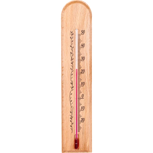 Rumstermometer med mönster (-20°C till +50°C) 20cm