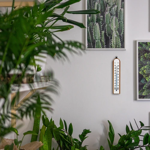 Rumstermometer med vit skala (-30°C till +50°C) 20cm - 6