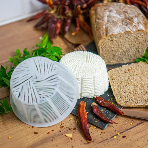 Rund ostform Ø 13 x 7 cm för 500 g - 6