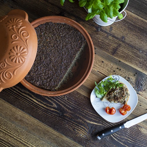 Rund romersk gryta 4 L - 11