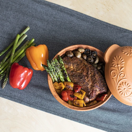 Rund romersk gryta 4 L - 12