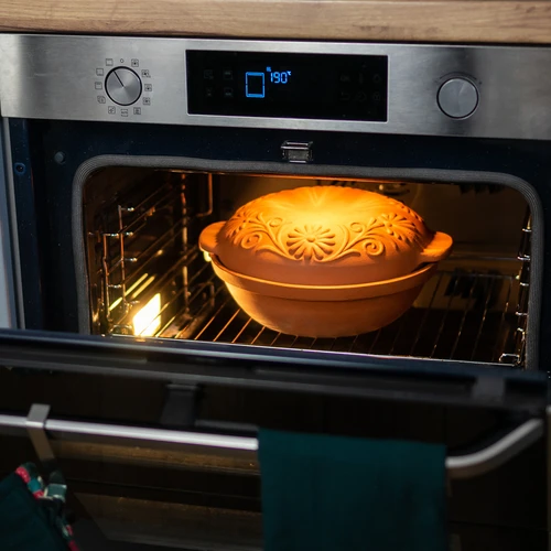 Rund romersk gryta 4 L - 15