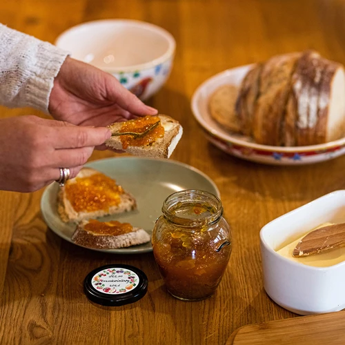 Runda etiketter fi 50mm för lock/burkar - 20st - 6