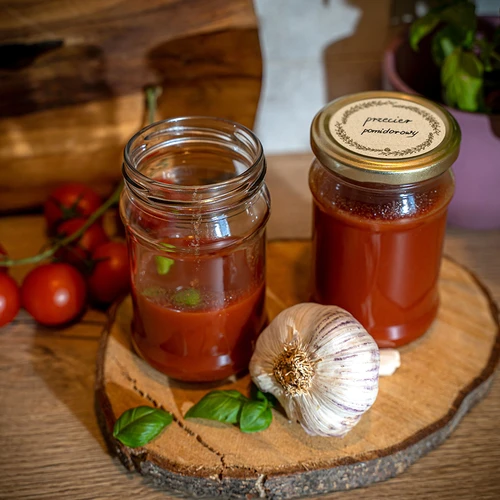 Runda etiketter fi 66,5mm för lock/burkar - 20st - 8