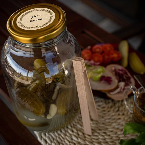 Runda etiketter fi 66,5mm för lock/burkar - 20st - 9