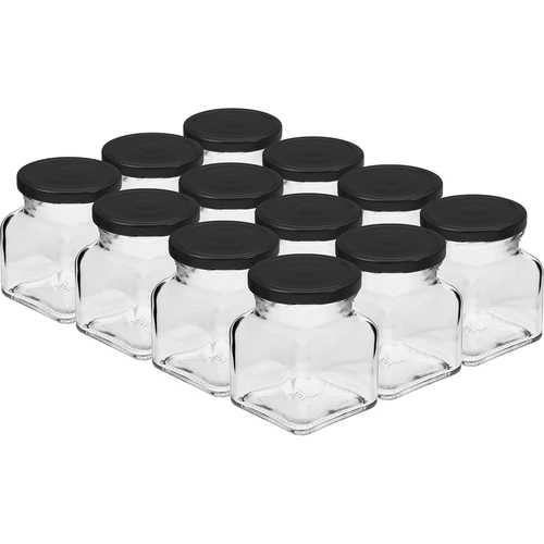 Set 12 x burk 120ml + 30 etiketter för märkning av kryddor - 2