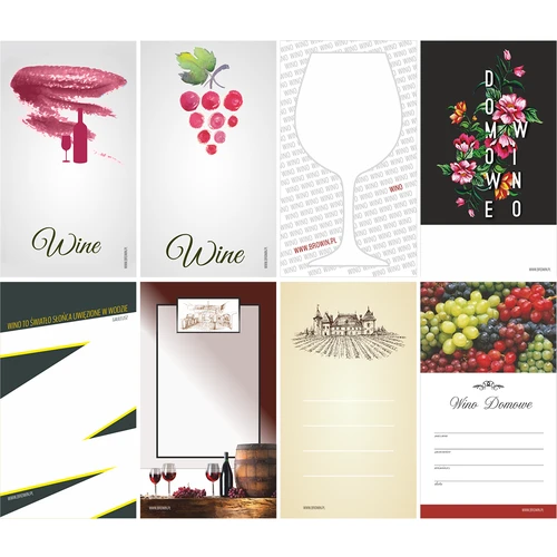 Set: korkar+etiketter+kapsyler - 20st - 3