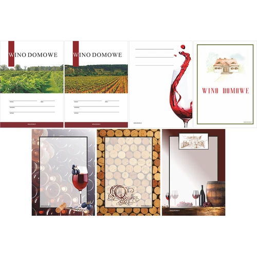 Set: korkar+etiketter+kapsyler - 20st - 4