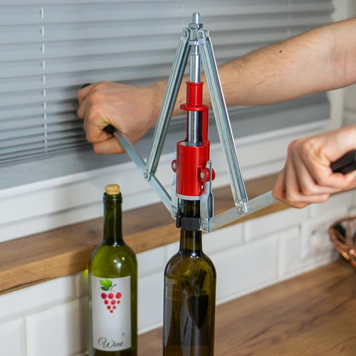 Set: korkar+etiketter+kapsyler - 20st - 6