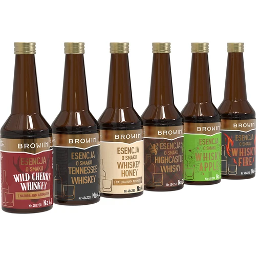 Set med 6 essenser - WHISK(E)Y 6x40 ml - 2