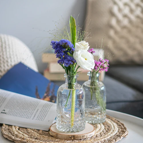 Set med flaskor med korkar, 240 ml - 4 st. - 9