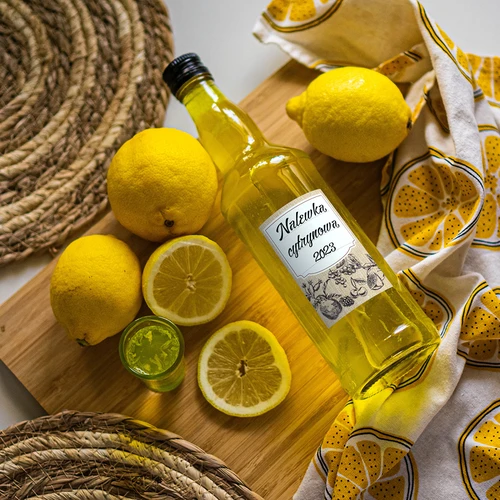 Självhäftande etiketter 60 x 90 mm för flaskor, burkar fruktskiss - 20 st. - 5